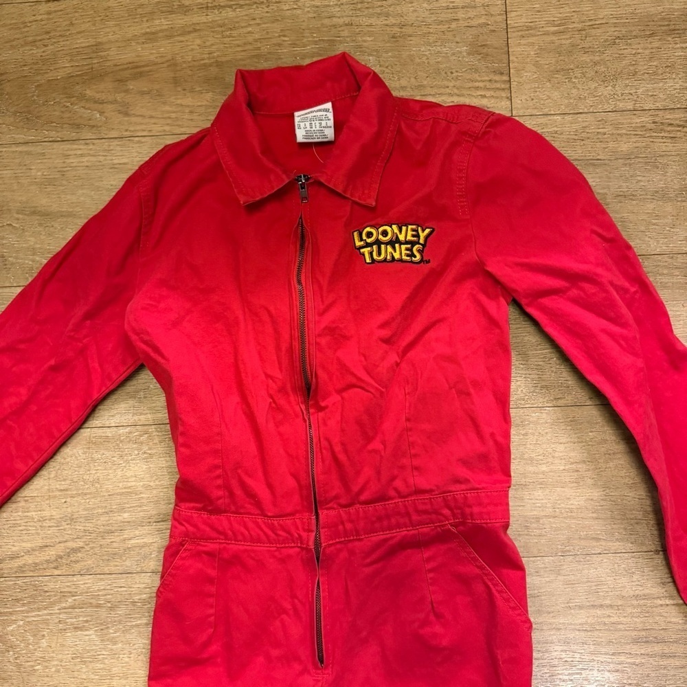 Looney Tunes Red Jumpsuit for Women size small - Picture 2 of 5